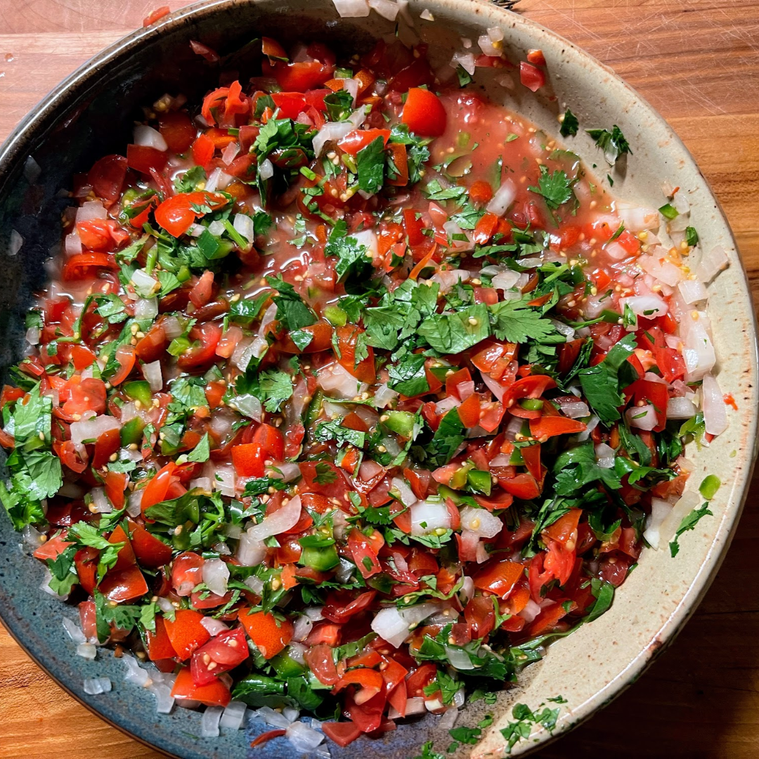 City Fresh Salsa Pack: Limited edition for the George Jones Farm Salsa Party in September! $20 for a peck of tomatoes, cilantro, jalapeños, red onion, and admission to the event.